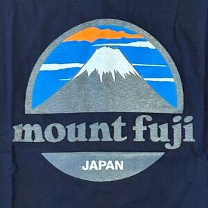 New in Bag Black Mount Fuji Graphic Tee Medium